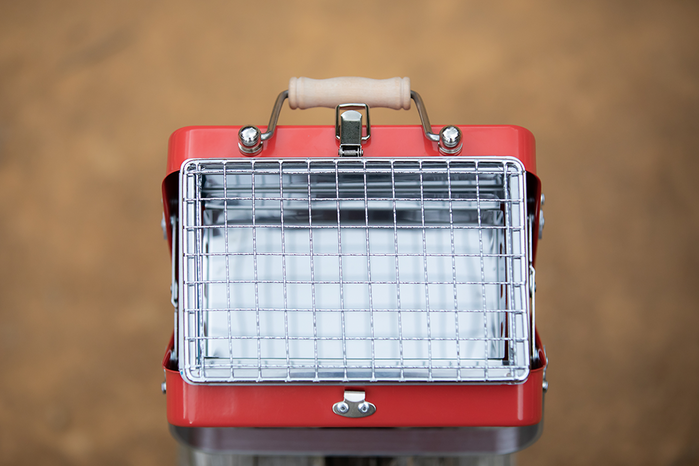 KENLUCK │Mini Grill 迷你攜帶型烤肉架 桔橙紅