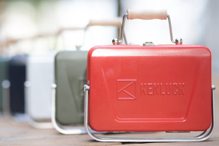 KENLUCK │Mini Grill 迷你攜帶型烤肉架 桔橙紅