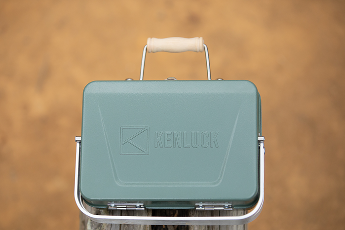 KENLUCK │Mini Grill 迷你攜帶型烤肉架 史丹綠