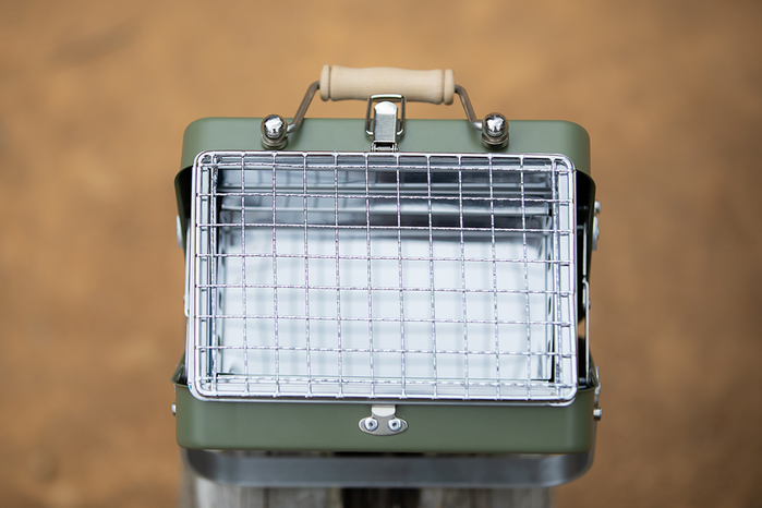 KENLUCK │Mini Grill 迷你攜帶型烤肉架 史丹綠