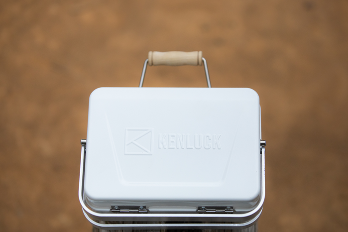 KENLUCK │Mini Grill 迷你攜帶型烤肉架 雅典白