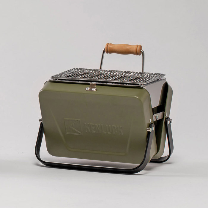 (複製)KENLUCK|2022 Mini Grill 迷你攜帶型烤肉架 桔橙紅