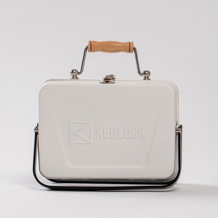 KENLUCK|2022 Mini Grill 迷你攜帶型烤肉架 雅典白