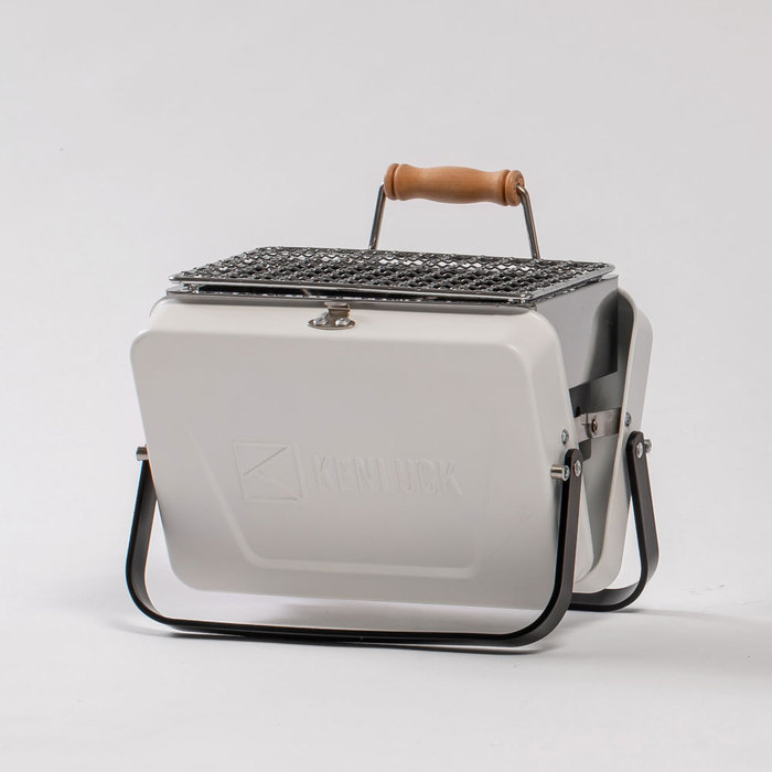 KENLUCK|2022 Mini Grill 迷你攜帶型烤肉架 雅典白