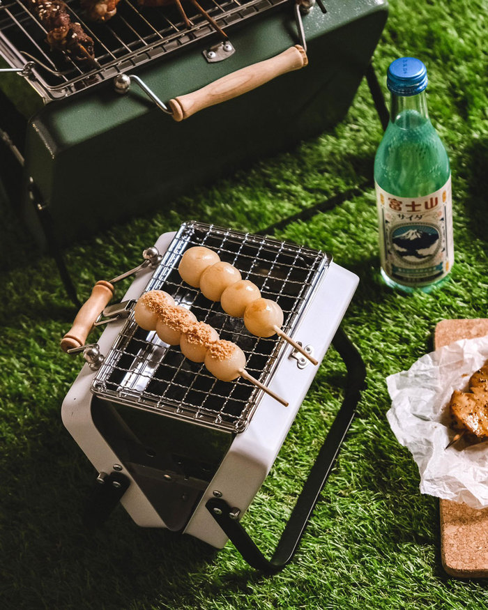 KENLUCK|2022 Mini Grill 迷你攜帶型烤肉架 雅典白