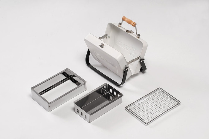 (複製)KENLUCK|2022 Mini Grill 迷你攜帶型烤肉架 雅典白