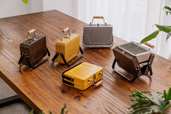 KENLUCK|2022 Mini Grill 迷你攜帶型烤肉架 平光黃