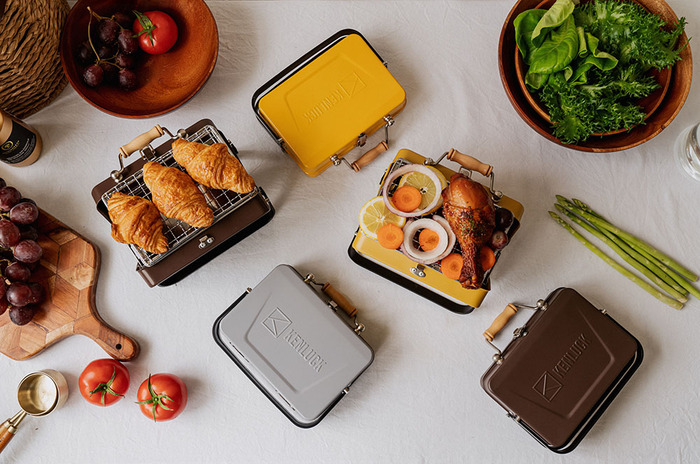 KENLUCK|2022 Mini Grill 迷你攜帶型烤肉架 平光黃