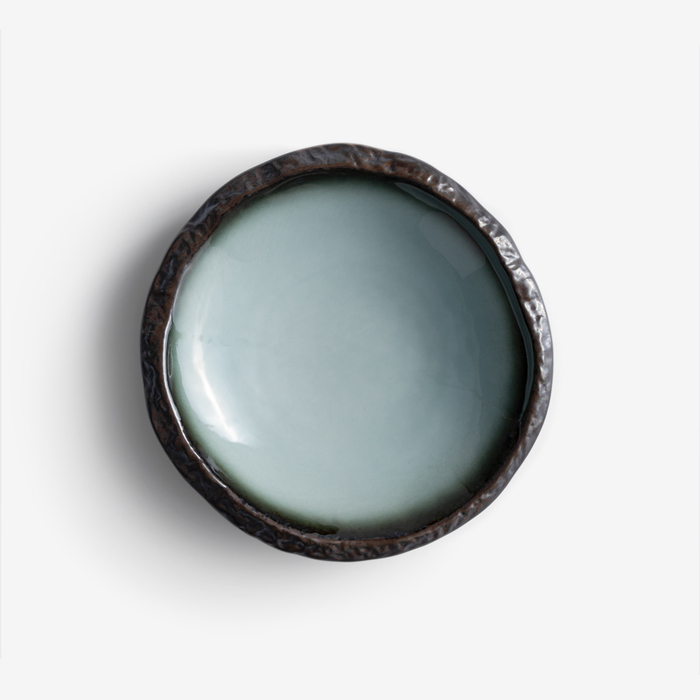 (複製)WAGA|日式 紺青貓眼 21cm 陶瓷湯盤 單品