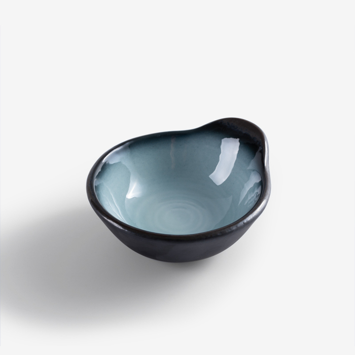 (複製)WAGA|松綠海潮 18cm 三格陶瓷醬料碟 單品