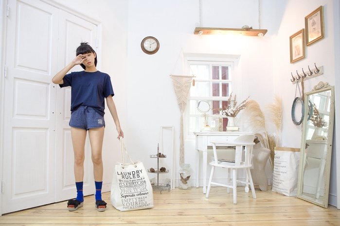 Leeds weather|Polygiene®消臭抑菌襪.Coastline Coffee Cup、撞色拼接色彩 / 午夜藍-克萊茵藍 /