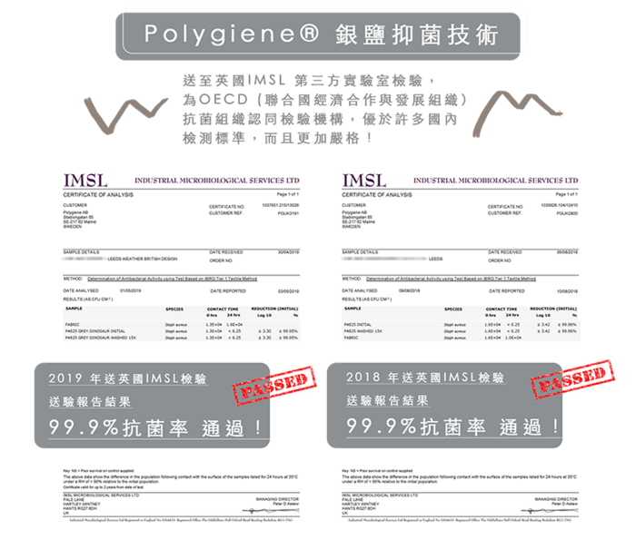 Leeds weather｜Polygiene®消臭抑菌襪．Roar!、恐龍來了 / 莫蘭迪灰-天藍 /