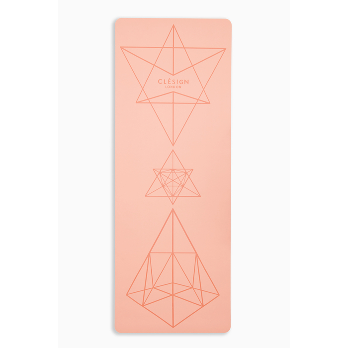 Clesign|Pro Yoga Mat 瑜珈墊 4.5mm - Nude Pink