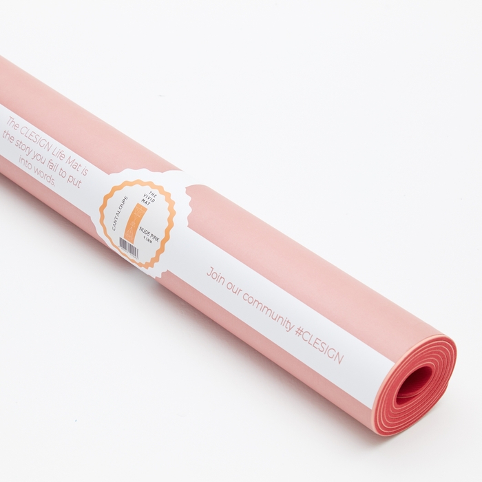 Clesign|Pro Yoga Mat 瑜珈墊 4.5mm - Nude Pink
