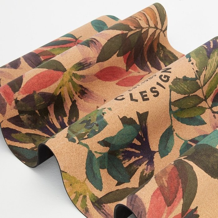 (複製)Clesign|Eco Cork Yoga Mat 軟木瑜珈墊 5mm - Flowering Elephants