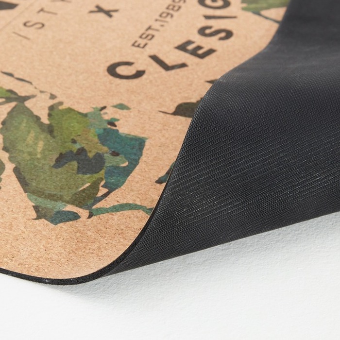 (複製)Clesign|Eco Cork Yoga Mat 軟木瑜珈墊 5mm - Flowering Elephants