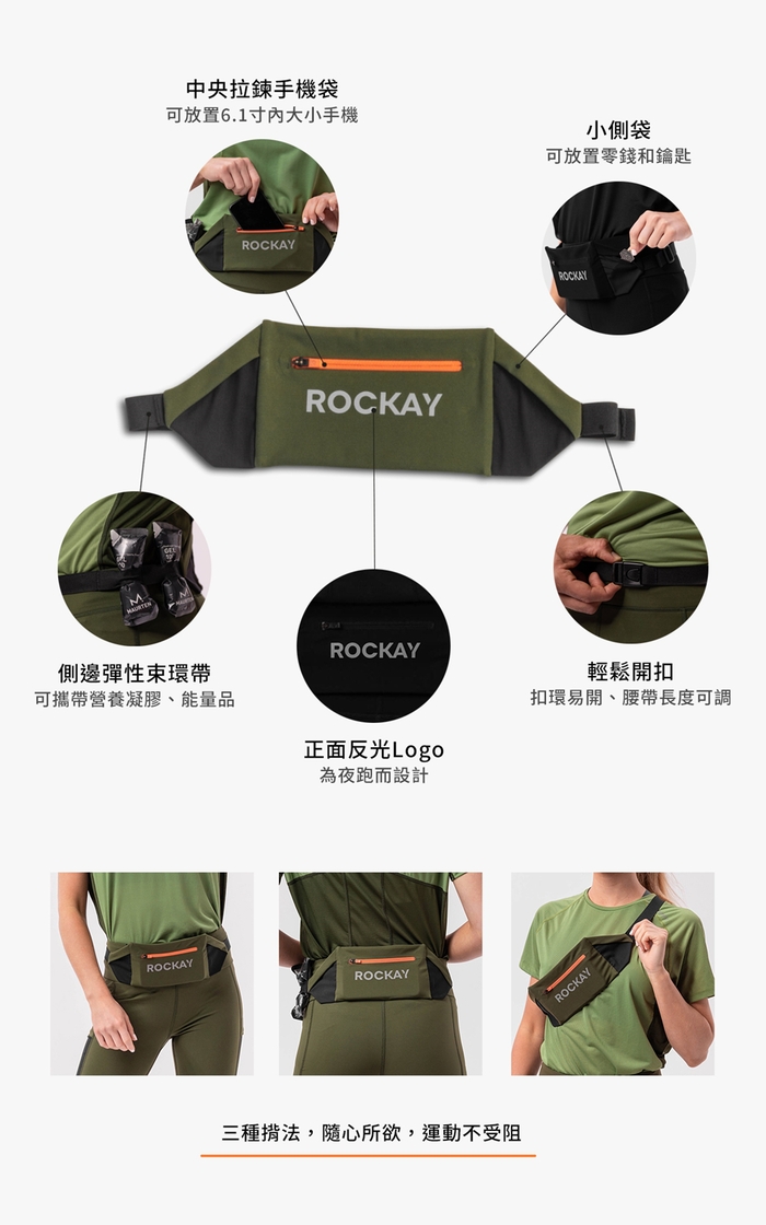 (複製)ROCKAY|Ignite Headband 運動機能髮帶 - Black