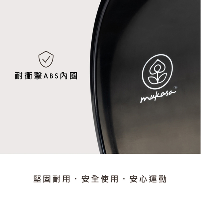 (複製)Mukasa|PU瑜珈輪 - 粉/LOGO款 - MUK-21502