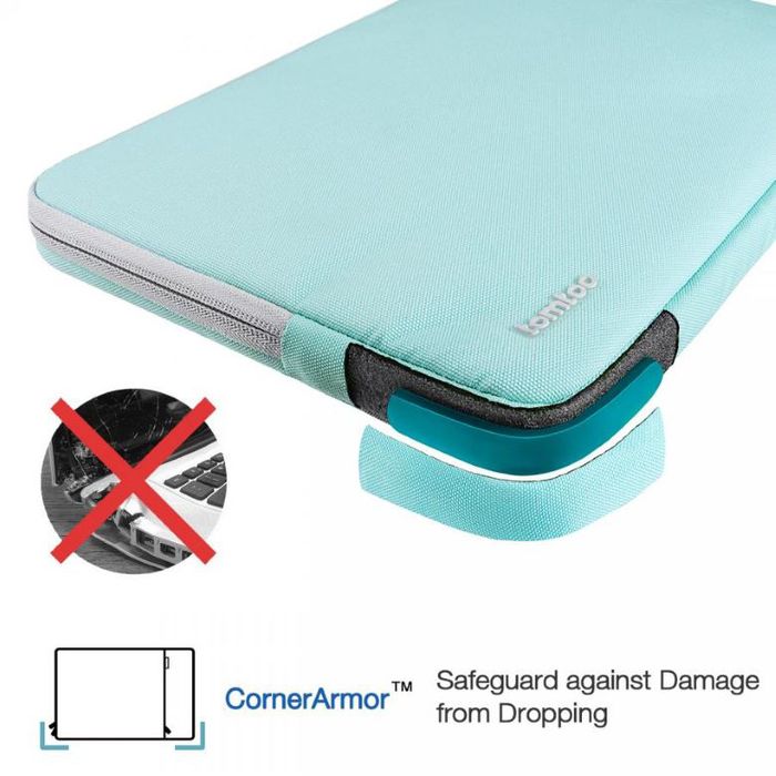 tomtoc | 360˚完全防護 (薄荷藍/適用13
