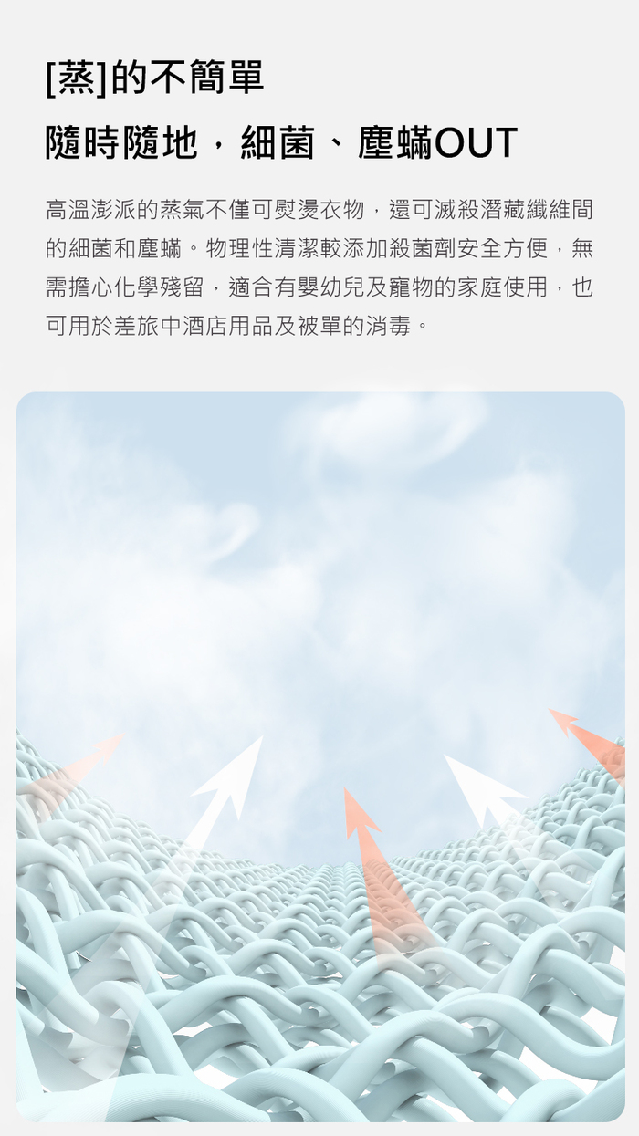 Osner韓國歐紳|Ihandy 手持式熨斗掛燙機(高溫殺菌/大水箱/同級最大蒸氣量) HY_168
