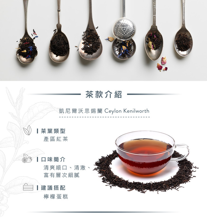 Whittard|凱尼爾沃思錫蘭紅茶 Ceylon Kenilworth NO.47