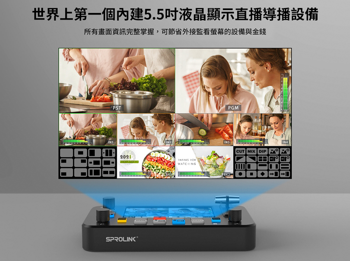 SPROLINK|NeoLIVE R2 整合式直播導播機
