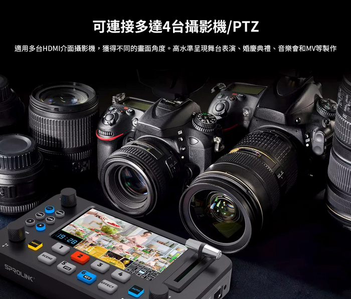 SPROLINK|NeoLIVE R2 整合式直播導播機