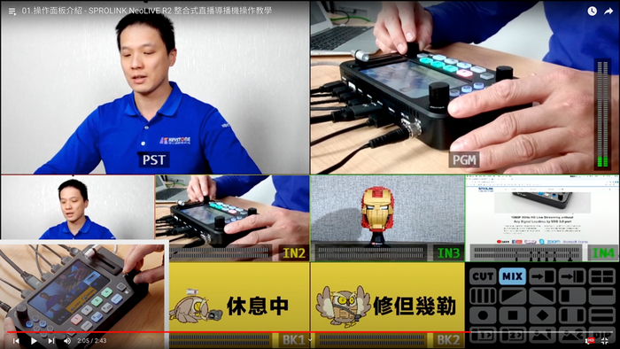 SPROLINK|NeoLIVE R2 整合式直播導播機