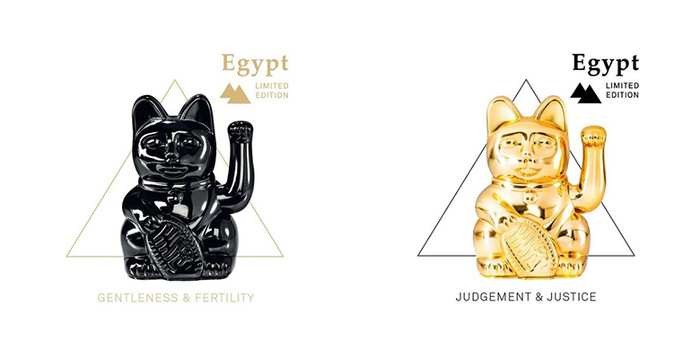 德國 Donkey Products|限定款招財貓 Maneki-Neko - 幸運黑