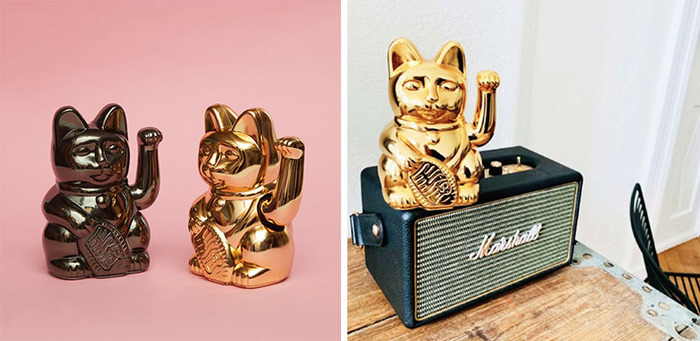德國 Donkey Products|限定款招財貓 Maneki-Neko - 幸運金
