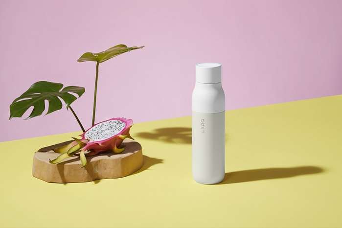 LARQ|智能淨化保溫瓶 (Bottle) 花崗岩白
