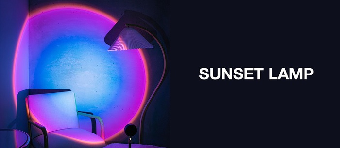 SUNSET LAMP|日落投射裝飾燈 - 彩虹款