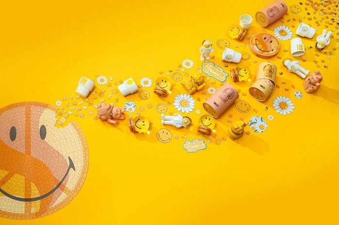 德國 Donkey Products|SMILEY 聯名款招財貓 Lucky Charm - 黃