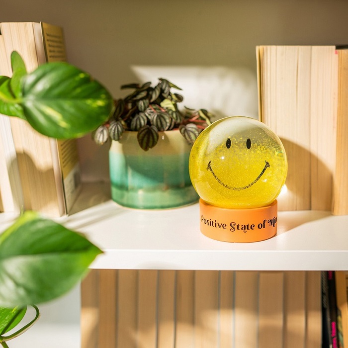 德國 Donkey Products|DONKEY x SMILEY 聯名款水晶球 Positive Mind