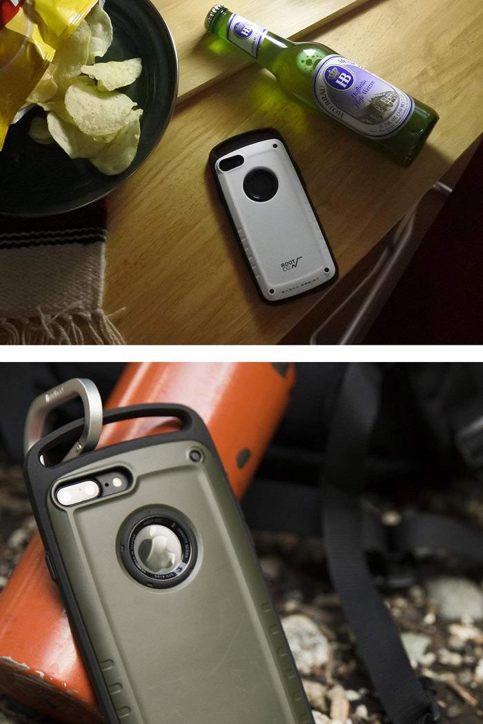 (複製)日本 ROOT CO.│iPhone 7 / 8 Gravity Pro 單掛勾+360度旋轉登山扣 - 共六色