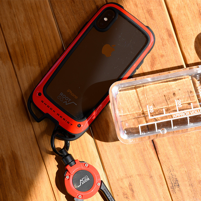 (複製)日本 ROOT CO.|iPhone SE2 / 7 / 8 Gravity Hold. 雙掛勾+360度旋轉登山扣 - 共六色
