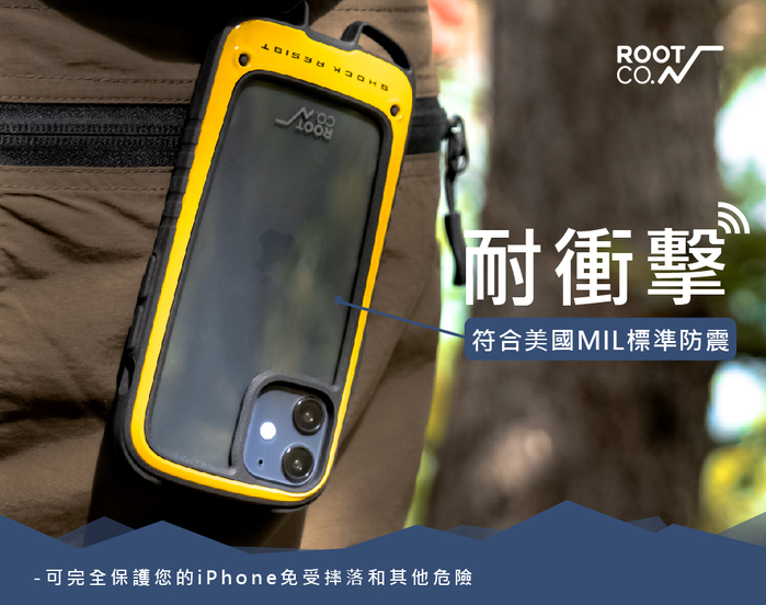 日本 ROOT CO.|iPhone 12 / 12 Pro Gravity Hold. 雙掛勾式軍規防摔手機保護殼 - 共五色