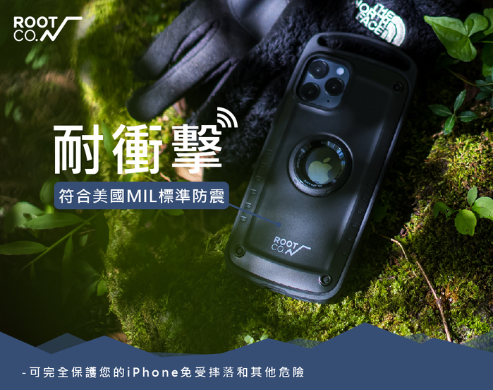 日本 ROOT CO.|iPhone 12 / 12 Pro Gravity Pro 單掛勾+360度旋轉登山扣 - 共五色