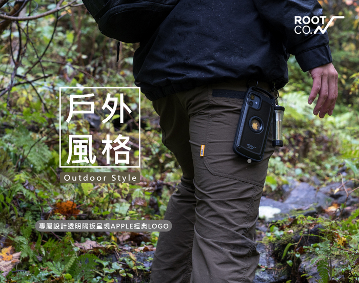 日本 ROOT CO.|iPhone 12 Pro Max Gravity Pro 單掛勾+360度旋轉登山扣 - 共五色