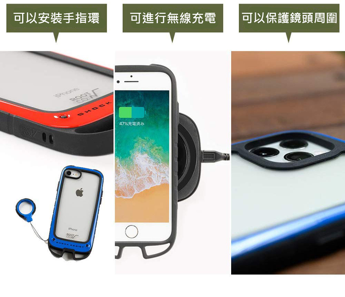 日本 ROOT CO.|iPhone 12 mini Gravity Hold. 雙掛勾+360度旋轉登山扣 - 共五色