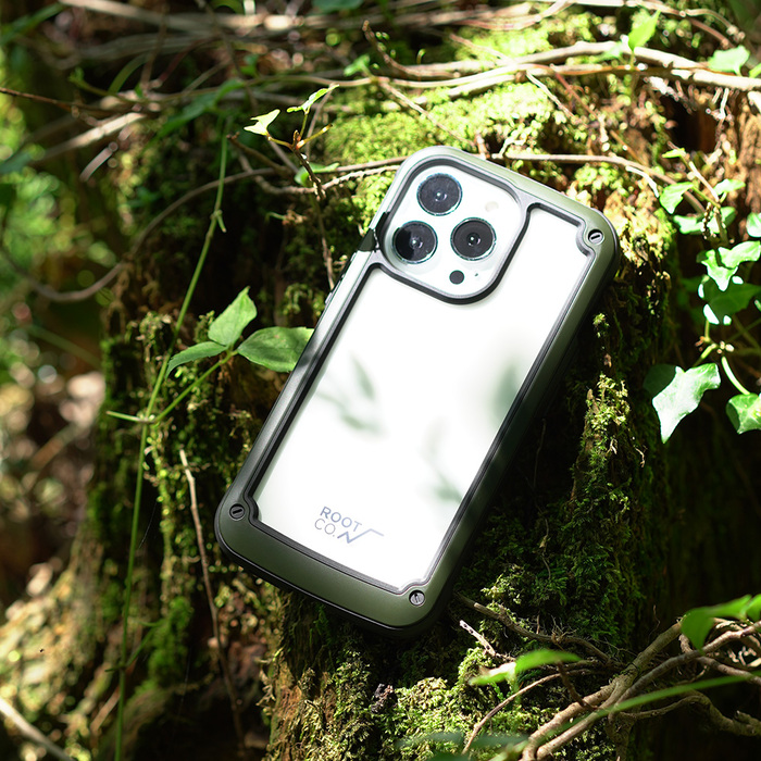 (複製)日本 ROOT CO.|iPhone 13 透明背板防摔手機殼 - 共四色