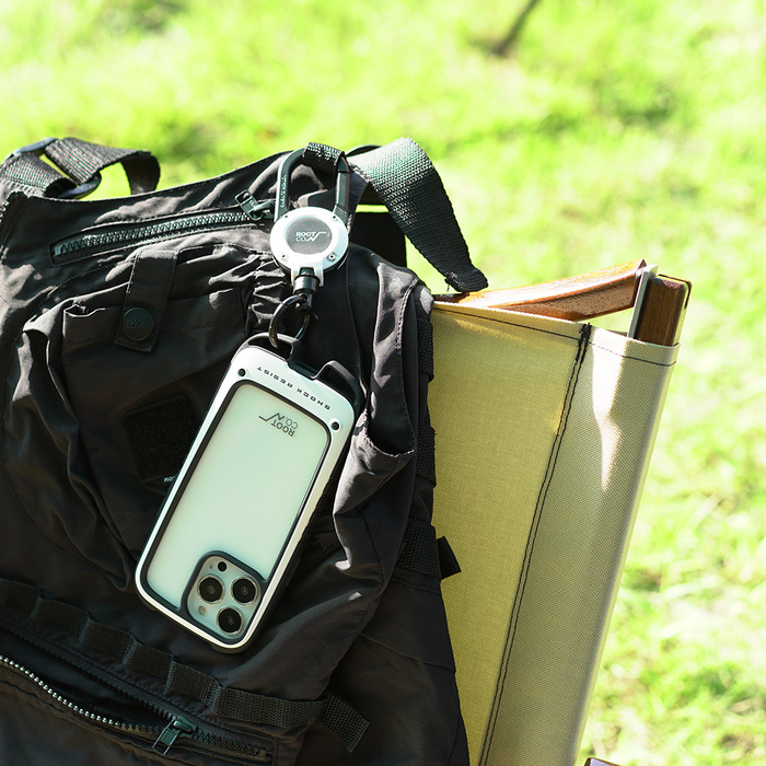 (複製)日本 ROOT CO.|iPhone 13 雙掛勾式防摔手機殼 + 360度旋轉登山扣 - 共四色
