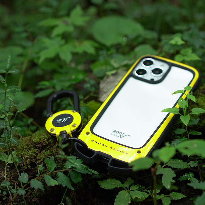 (複製)日本 ROOT CO.|iPhone 13 Pro 雙掛勾式防摔手機殼 + 360度旋轉登山扣 - 共四色