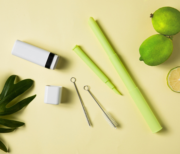 S+|S+Straw 環保重覆伸縮吸管 (蘋果綠)