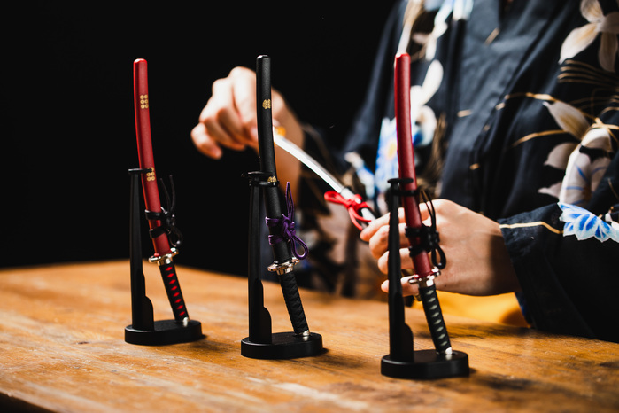 NIKKEN|復刻名將 武士魂拆信刀 (日本製) -全套四入組