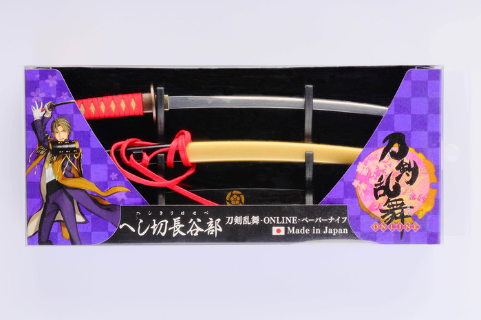NIKKEN|刀劍亂舞-ONLINE-名將武士拆信刀-三款任選 (日本製)