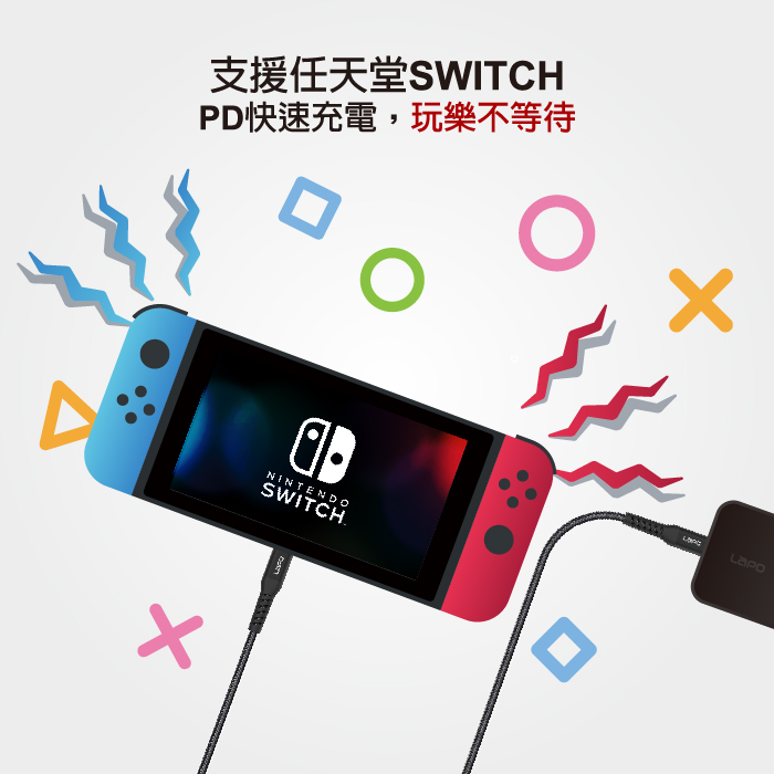 LaPO|極限系列 GaN氮化鎵65W快速充電器
