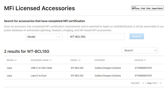 LaPO|極限系列 GaN氮化鎵65W快速充電器+Type-C to Lightning PD MFI充電傳輸線 1.5M