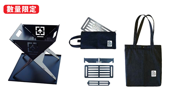 日本The Iron Field Gear|極薄耐重鋼板 TakiBeIta焚火台(L)
