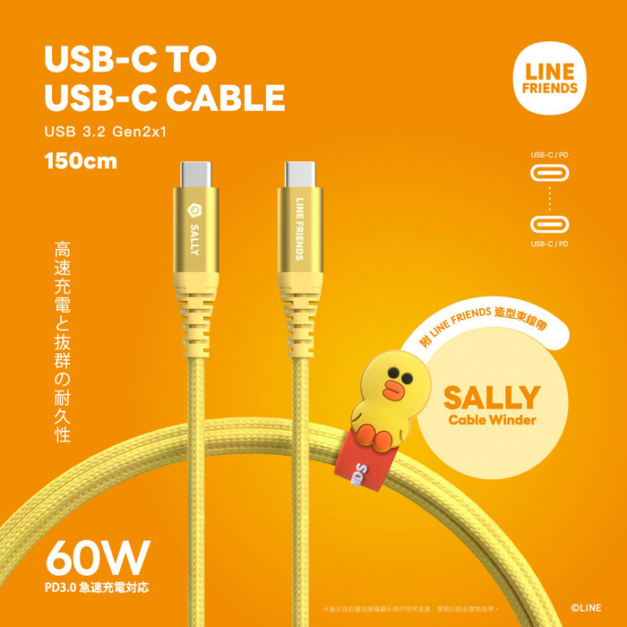 (複製)ARCreative INC.|TypeC+USB二合一快充充電頭(熊大/兔兔/莎莉)